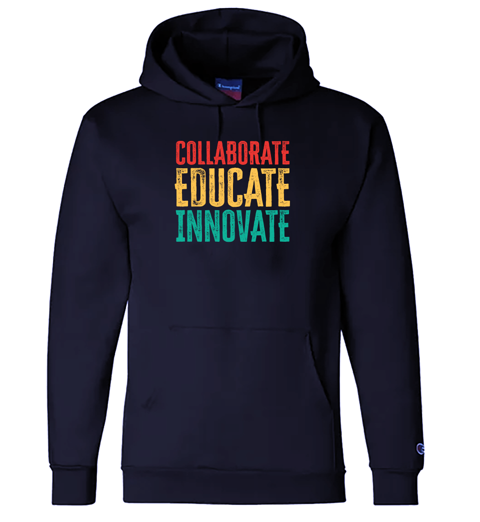 Navy Collaborate Hoodie