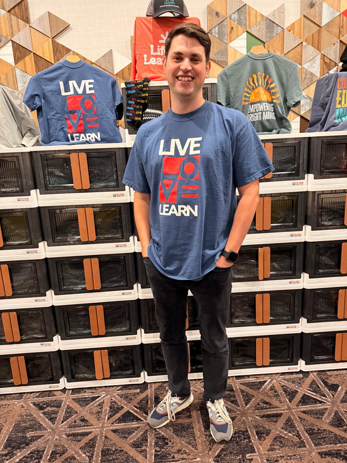 Blue Live Love Learn