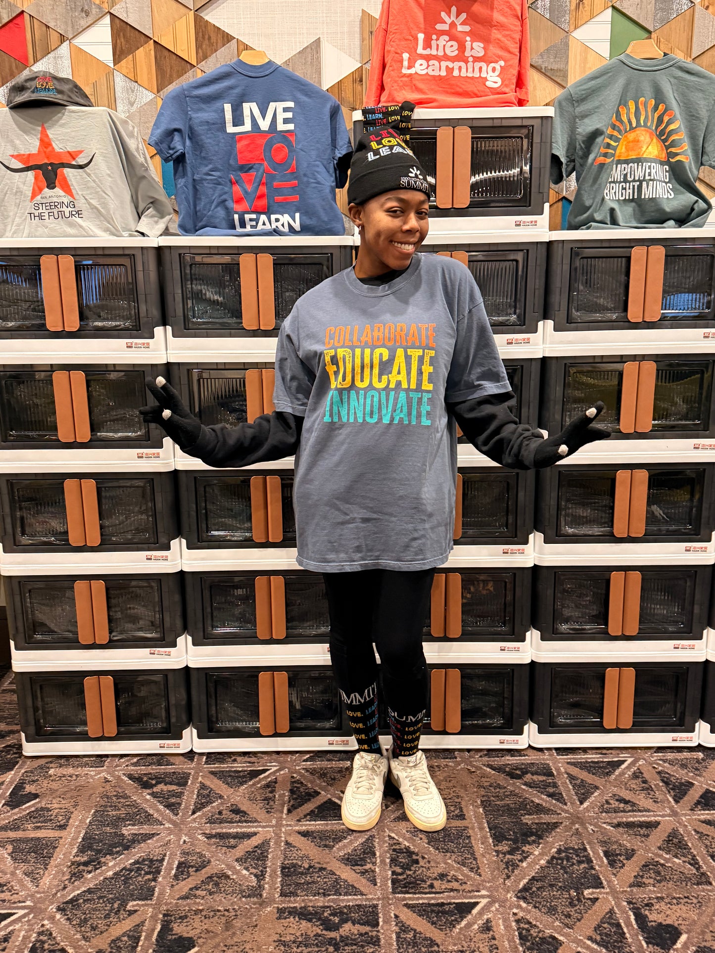 Gray Collaborate Educate Innovate