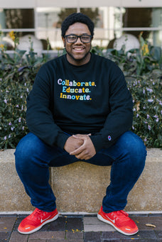 Collaborate, Educate, Innovate Crew Neck Sweatshirt